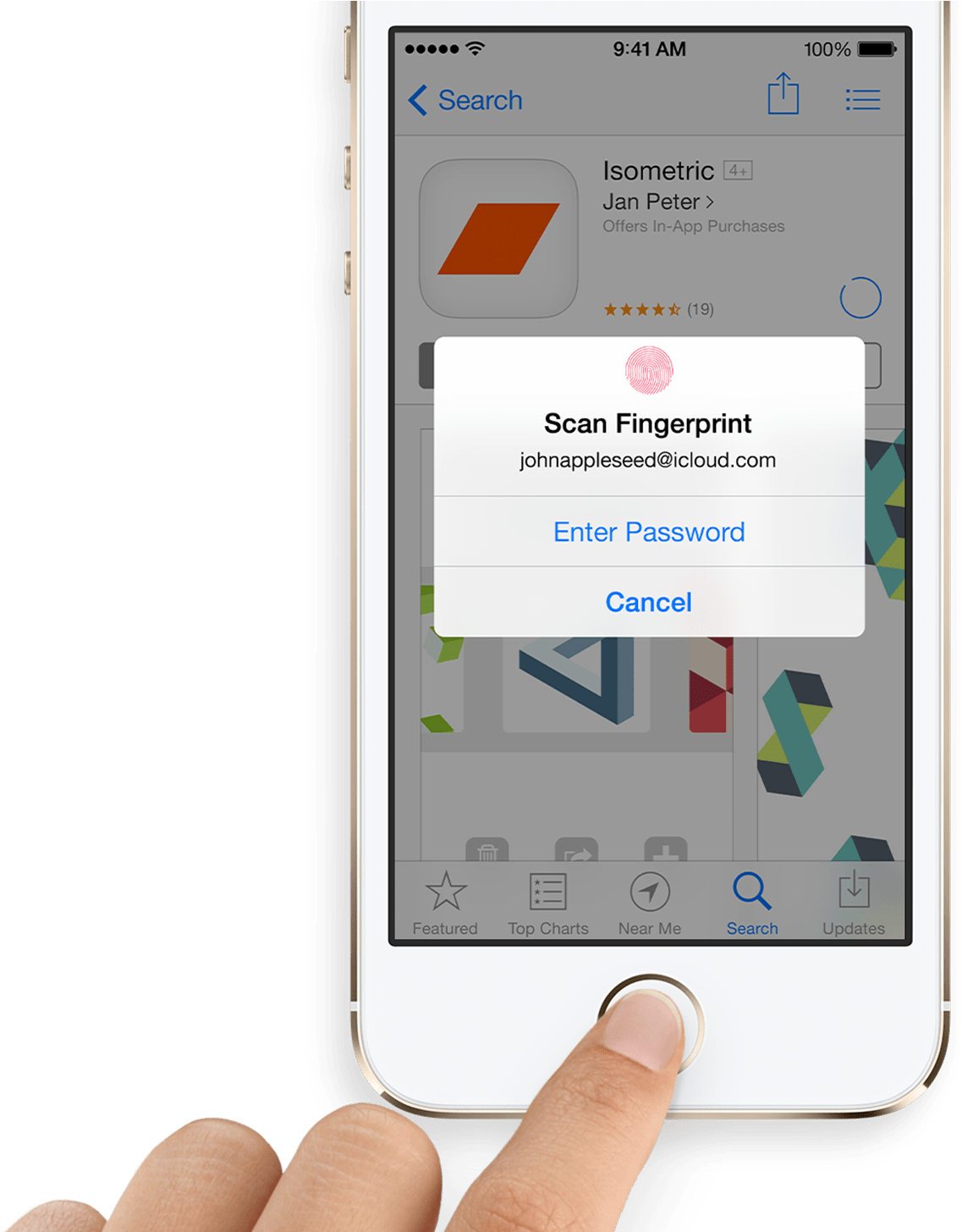 More Than $15k In Rewards Offered To Crack Apple's - Touch Id In App Purchase (1156x1454), Png Download