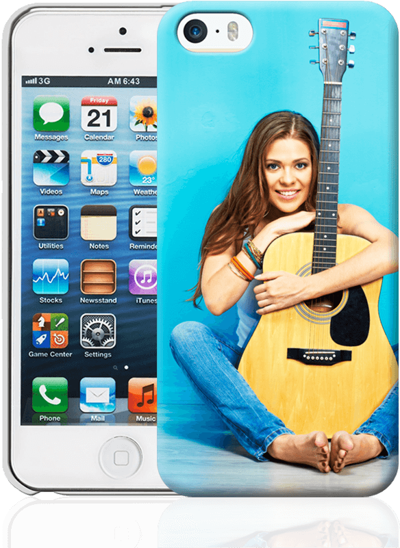 Custom Iphone 5s Cases - Bakk Products Apple Iphone 5 16gb In Silver Refurbished, (800x800), Png Download