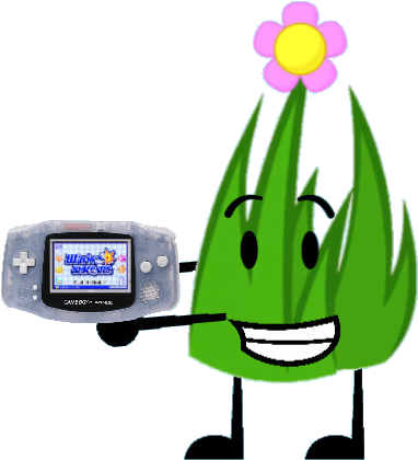 Flower Grassy With A Gba - Screen Protector Nintendo Gameboy Advance Gba: Vikuiti (404x452), Png Download