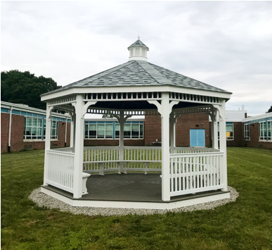 Gazebo (594x354), Png Download