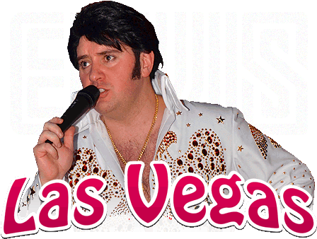 Las Vegas Elvis Tribute Page Poster - Las Vegas (450x350), Png Download