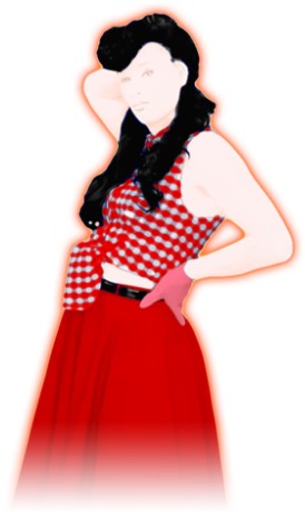 Jailhousequat Coach 2 Big - Just Dance 4 Jailhouse Rock Elvis Presley (500x500), Png Download