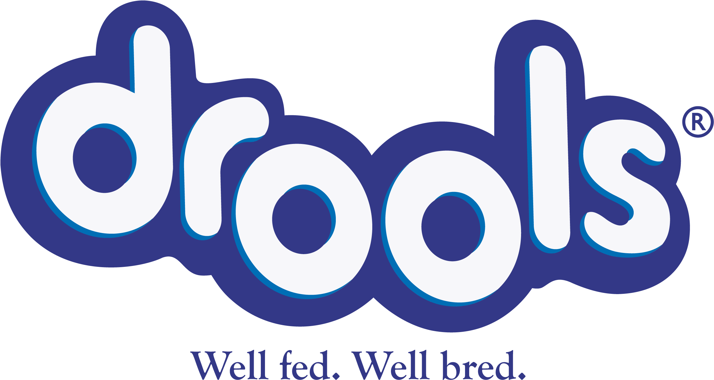 Logo - Drools Dog Food Logo (2433x1283), Png Download