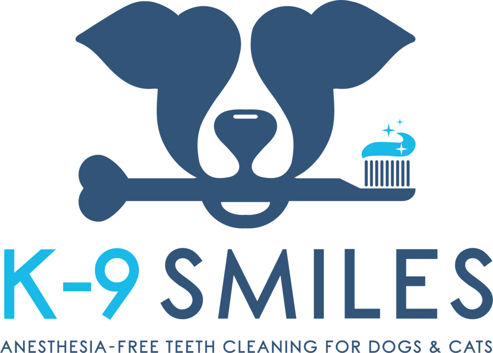 K-9 Smiles Logo With Tagline (1000x715), Png Download
