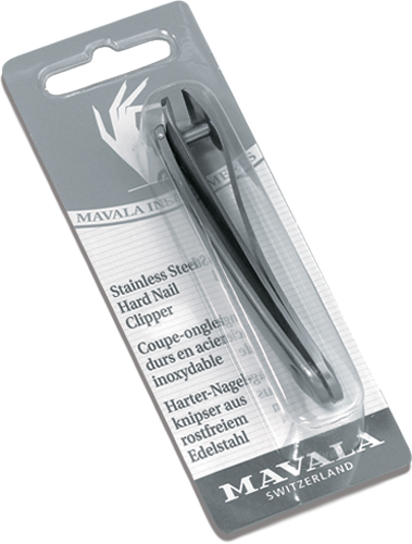 Stainless Steel Hard Nail Clippers - Mavala Stainless Steel Hard Nail Clipper (379x500), Png Download