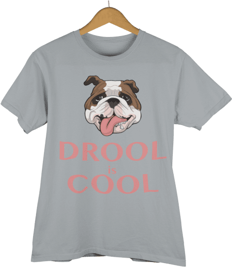Blox The Bulldog Drool Is Cool T Shirt - Brune Ou Blonde Humour (755x755), Png Download