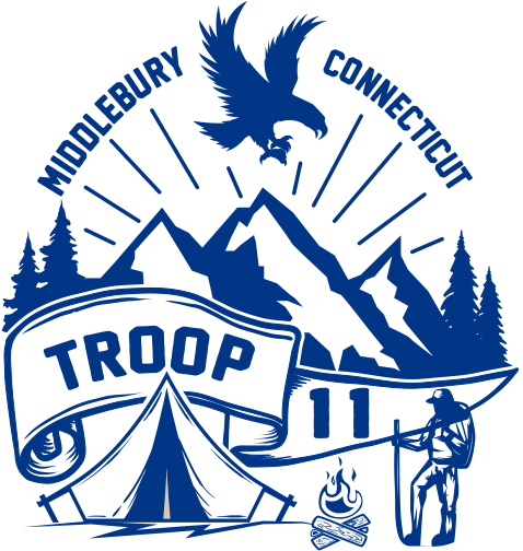 Boy Scout Troop Logo Design (478x504), Png Download