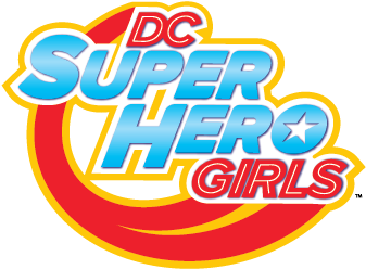 Girls Superhero Logo - Logo Dc Super Hero Girls (419x377), Png Download