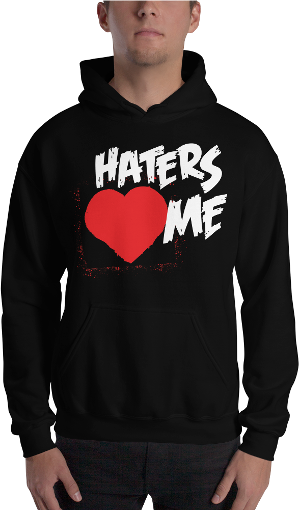 The Miz "haters Love Me" Hooded Sweatshirt - Hoodie (1000x1000), Png Download