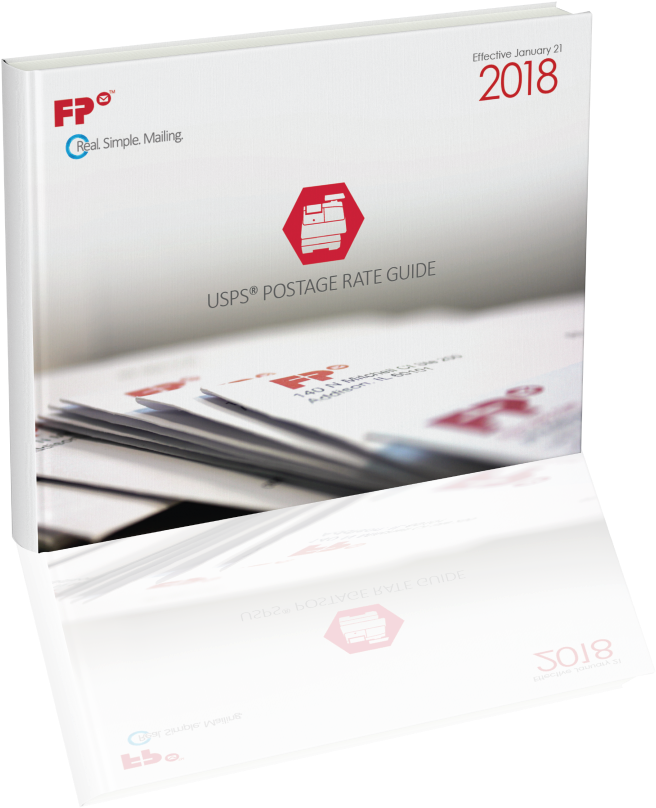 2018 Postal Rate Guide - Box (791x1024), Png Download