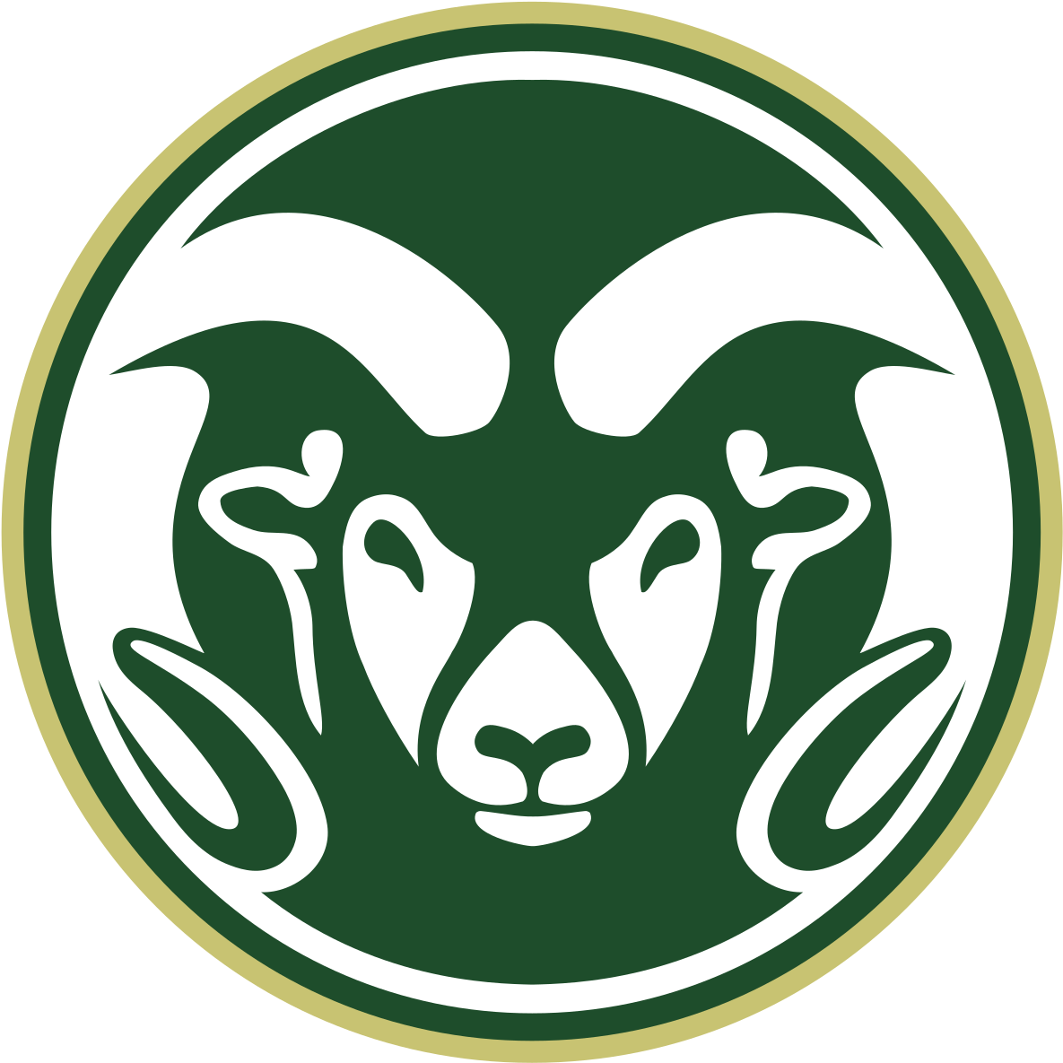 Colorado State University Mascot (1200x1200), Png Download