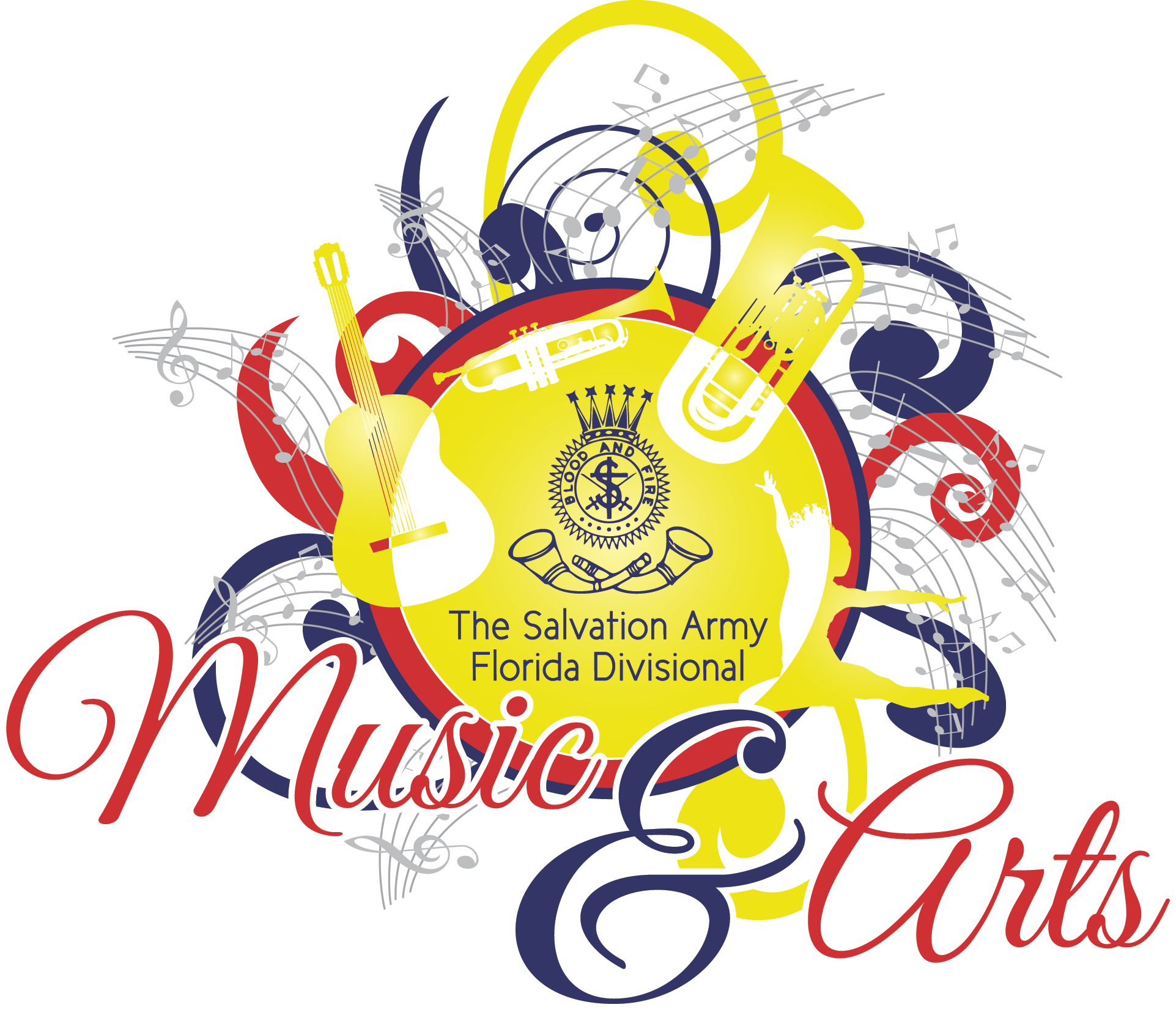 Florida Music And Arts - Salvation Army Music Logo (1923x1652), Png Download