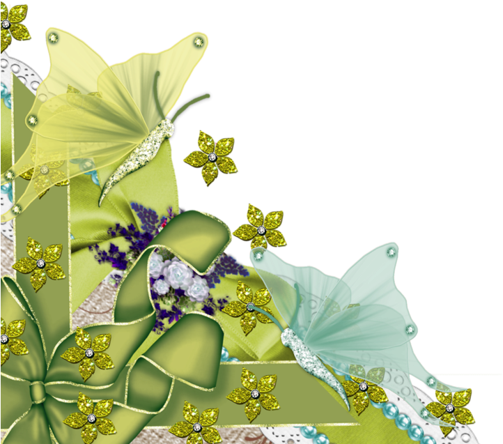 Coins Bordures - Page - Greeting Card (800x800), Png Download