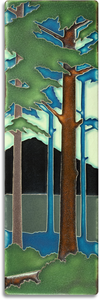 Pine Landscape - Tile (1000x1000), Png Download