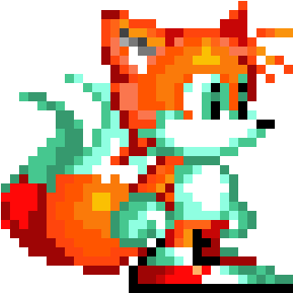Sonic Mania Tails - Tails From Sonic Mania (430x380), Png Download