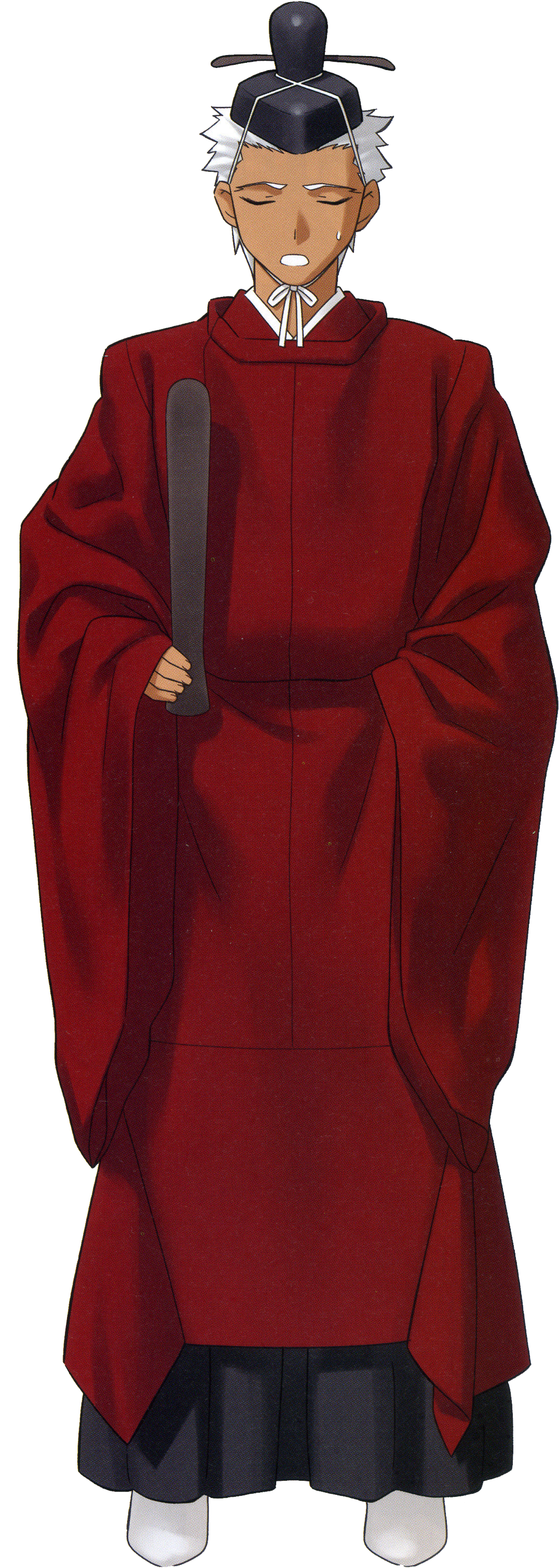 Archer Shinto Priest - Fate Hollow Ataraxia Archer (1300x3200), Png Download