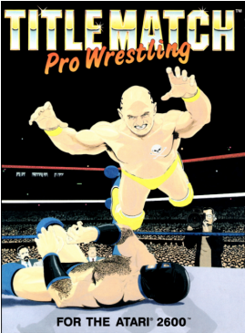 Atari 7800 Title Match Pro Wrestling (364x364), Png Download