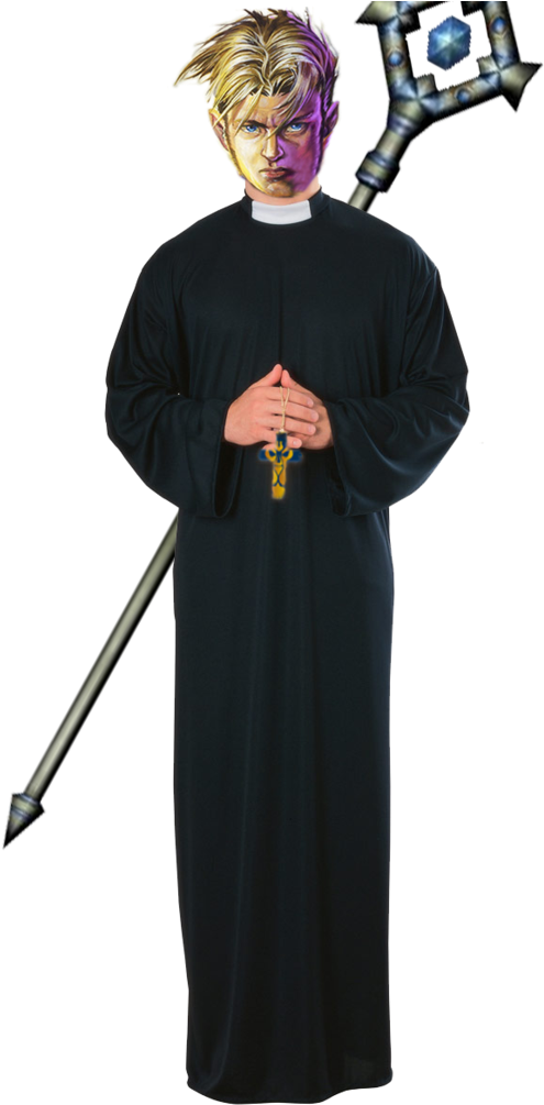 Anduin The By Fintuyokee On Deviantart - Priest Transparent (774x1032), Png Download