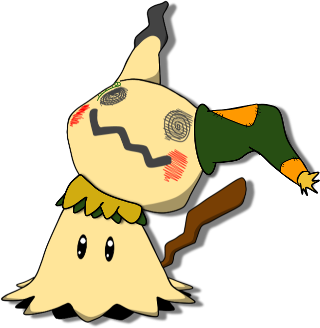 Halloween Mimikyu - Mimikyu Halloween (682x688), Png Download