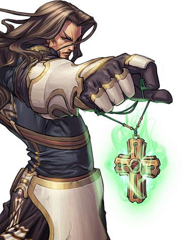 Priestold - Human Cleric Fantasy (370x474), Png Download