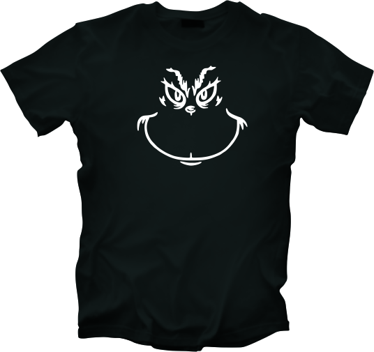 Grinch Face - Bts T Shirt Kpop (536x505), Png Download