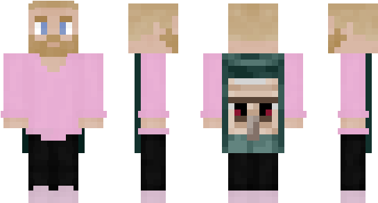 Minecraft Skin Gold - Ddlc Monika Minecraft Skin (600x348), Png Download