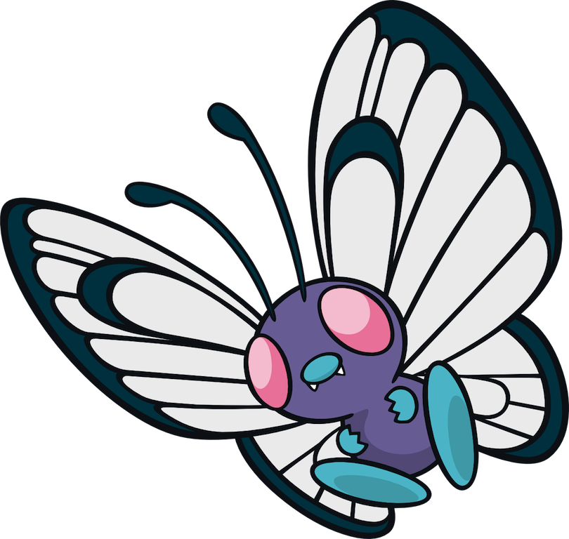 Lana's Butterfree - Pokemon Butterfree (810x768), Png Download