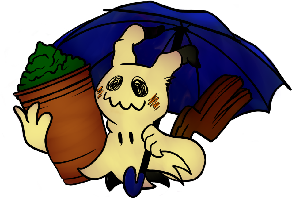 Tsaoshin Mimikyu - Paint (1024x762), Png Download