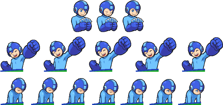 Blue Social Group Team Cartoon Human Behavior - Megaman Poker (752x360), Png Download