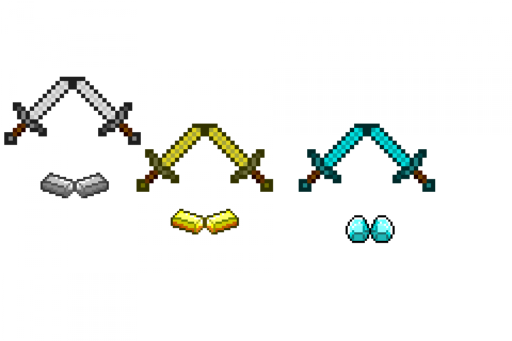 Minecraft Gold Sword - Minecraft: The Ultimate Combat Guide: Minecraft Secrets, (720x480), Png Download