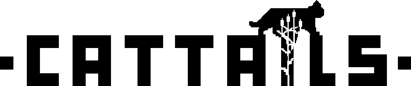 Logo - Cattails Game Logo (1348x283), Png Download