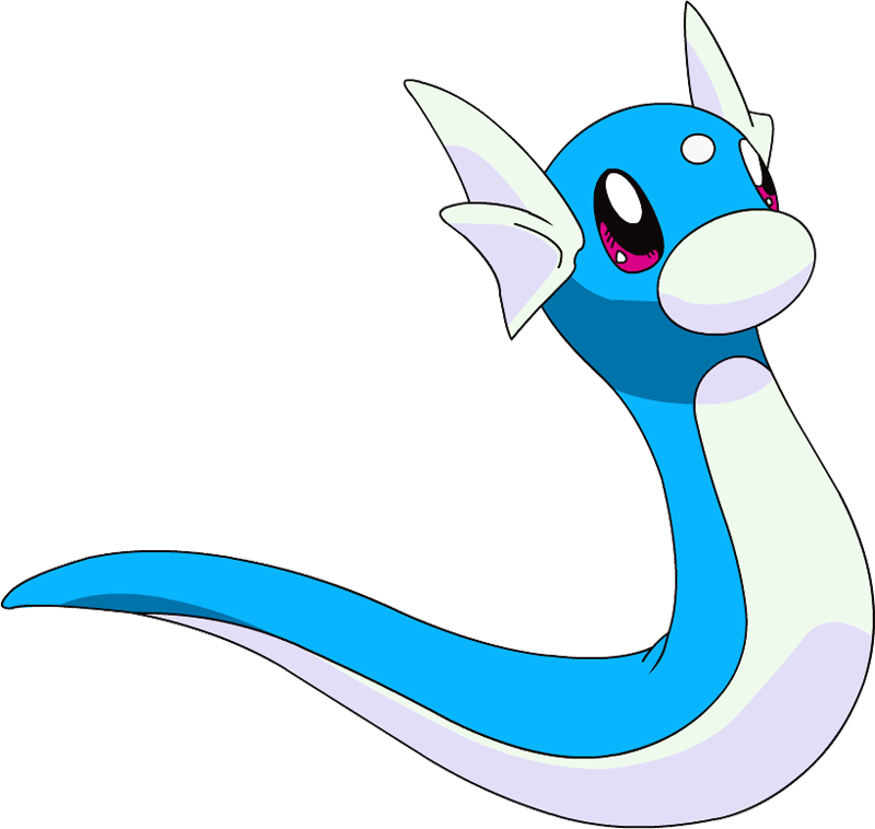 Shiny Dratini Pokédex - Pokemon Dratini (800x758), Png Download