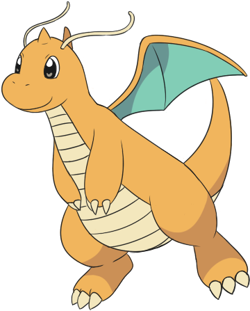 Free Stock By Meowni On Deviantart - Dragonite Clipart (391x479), Png Download