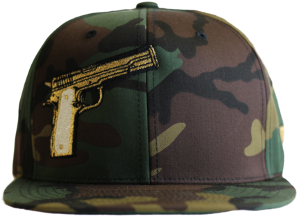 45 Hat Camo - Baseball Cap (500x500), Png Download