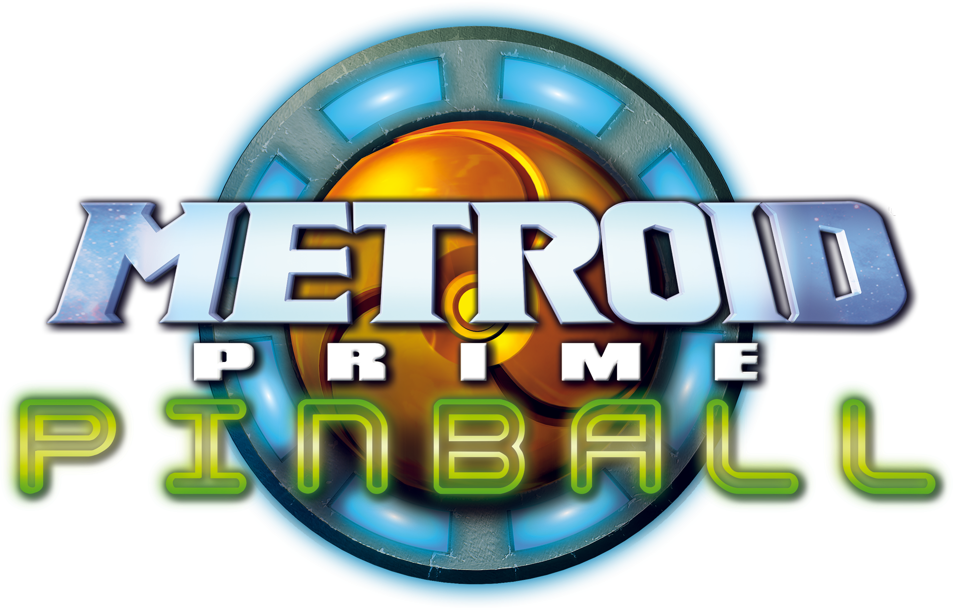 Metroid Prime Pinball Logo - Metroid Prime Pinball [ds Game] (2160x1620), Png Download