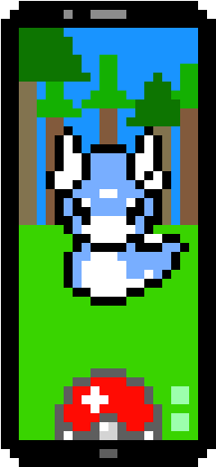 Possumcraftsuk Large Statement Dratini Keyring Keychain. (340x590), Png Download