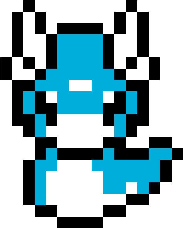 Dratini - Pokemon Perler Beads Easy (1184x1184), Png Download