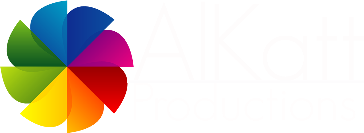 Alkatt Logo Maui 1200 White - Alkatt Productions Website Design Maui (1200x432), Png Download