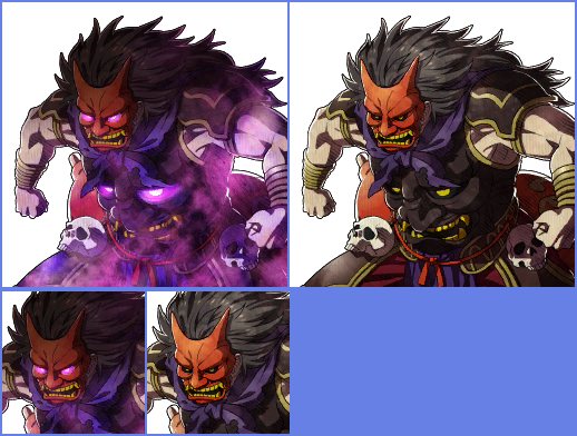 Oni Chieftain - Oni Chieftain Fire Emblem Fates (518x392), Png Download