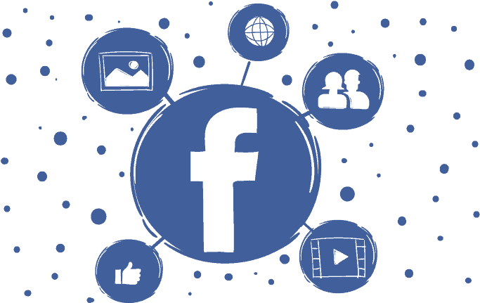 Facebook Marketing Logo - Facebook Marketing Strategies Png (720x500), Png Download