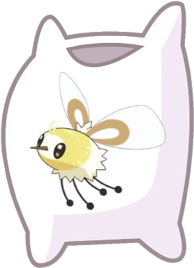 Cutiefly Body Pillow Bodie - Does Cutiefly Evolve Into (387x413), Png Download