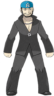 Official Archie - Pokemon Team Aqua (350x350), Png Download