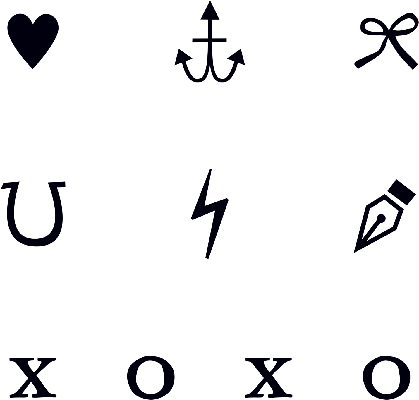 Little Marks - Tattoo Tiny Designs (2048x2048), Png Download