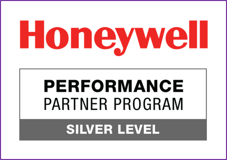 Website Lexmark Platinum Edge Partner - Honeywell Silver Partner Logo (449x317), Png Download