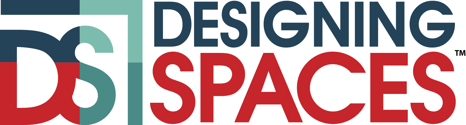 Designing Spaces Logo New - Smead Viewables Color Labeling System Label Pack Refill (1813x489), Png Download