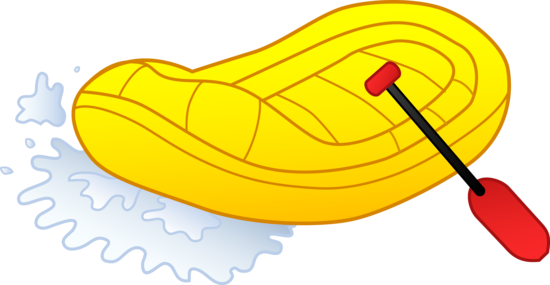 Salmon River Experience, Inc - Transparent Raft Clip Art (550x285), Png Download