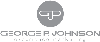George P Johnson Logo Black (450x300), Png Download