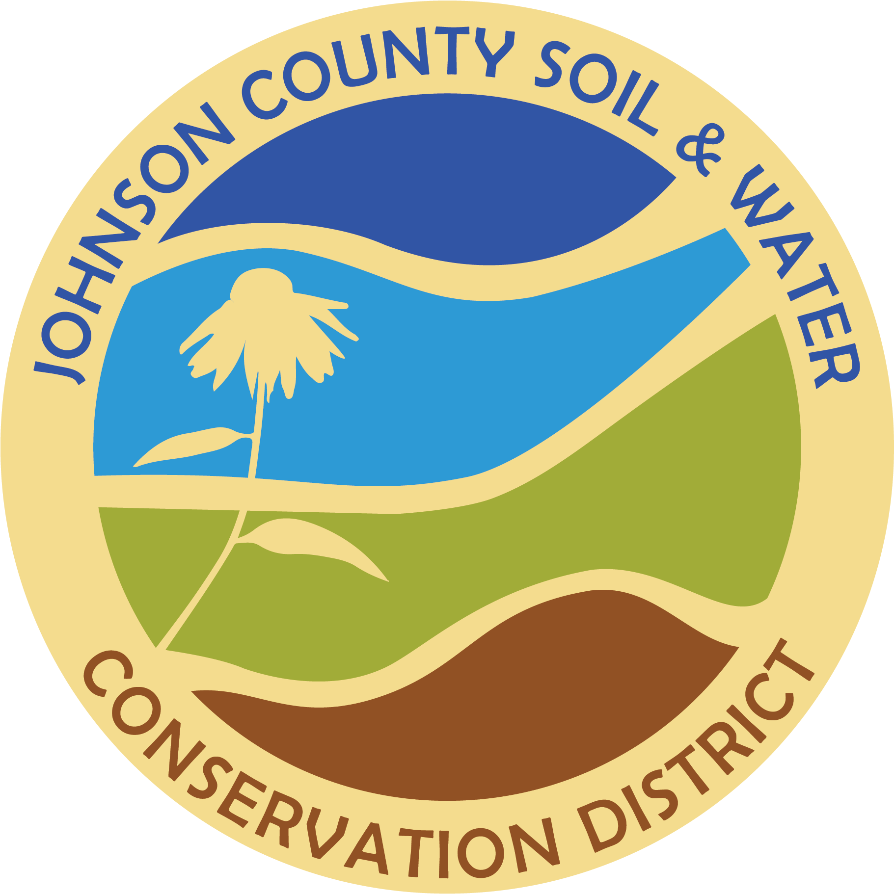 Johnson County Soil And Water Conservation District - Soil And Water Conservation Logo (2550x3300), Png Download