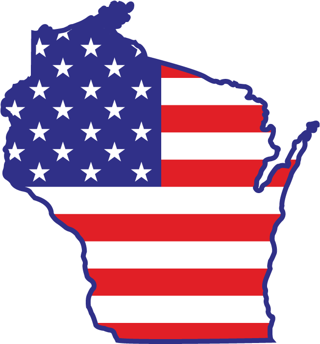 Taylorcounty - State Outline Of Wisconsin (720x720), Png Download