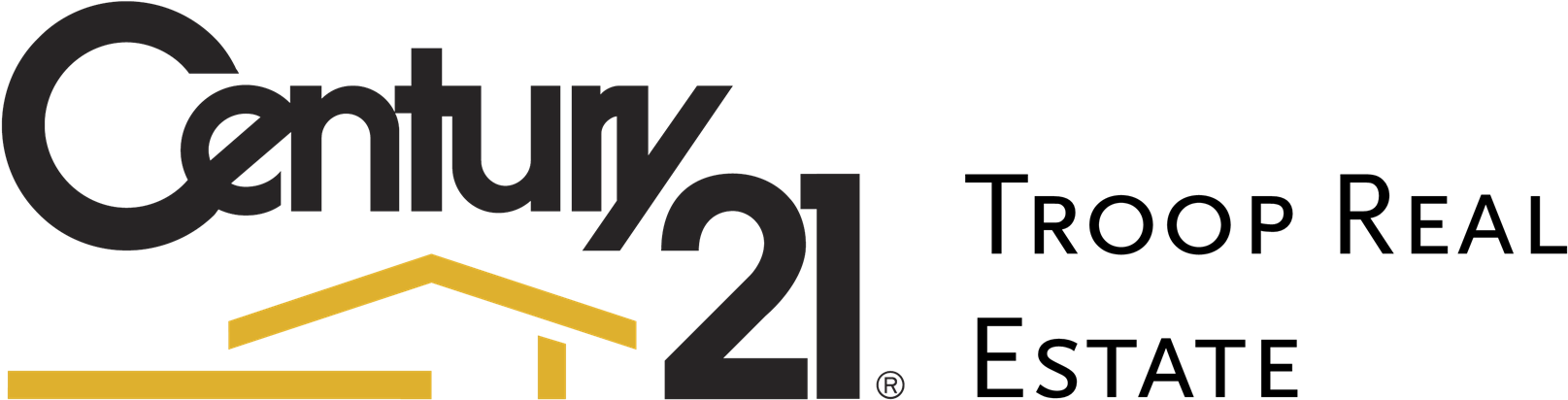Century 21 Troop Real Estate - Century 21 M & M And Associates Logo (1950x480), Png Download